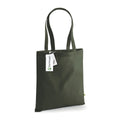 Shopper Deluxe in Cotone Organico consistente verde / UNICA - personalizzabile con logo