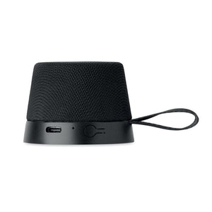 Speaker wireless da 3W Nero - personalizzabile con logo