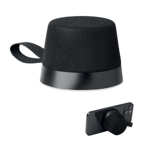Speaker wireless da 3W Nero - personalizzabile con logo