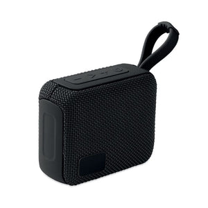 Speaker wireless da 5 W Nero - personalizzabile con logo