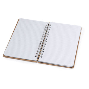 Taccuino Semi Astrida natural - personalizzabile con logo