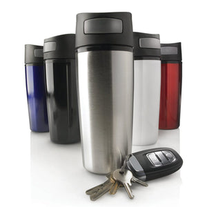 Tazza a chiusura ermetica Auto - personalizzabile con logo