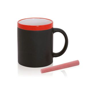 Tazza Colorful rosso - personalizzabile con logo