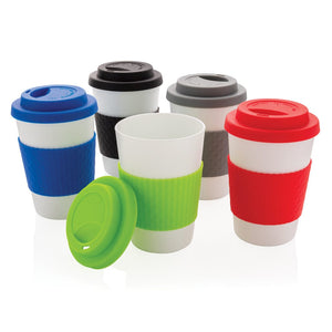 Tazza da caffè riutilizzabile 270ml - personalizzabile con logo