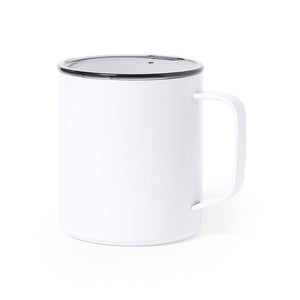 Tazza Termica Hanna bianco - personalizzabile con logo