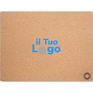 Tovaglietta in sughero beige - personalizzabile con logo