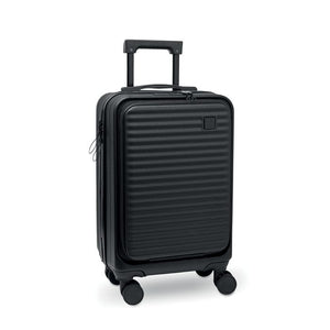 Trolley rigido in ABS da 2" Nero - personalizzabile con logo