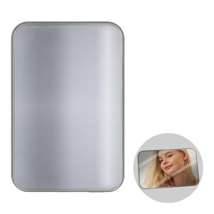 Xoopar Smile Specchio Wireless Powerbank compatibile con MagSafe 5000 mAh grigio - personalizzabile con logo