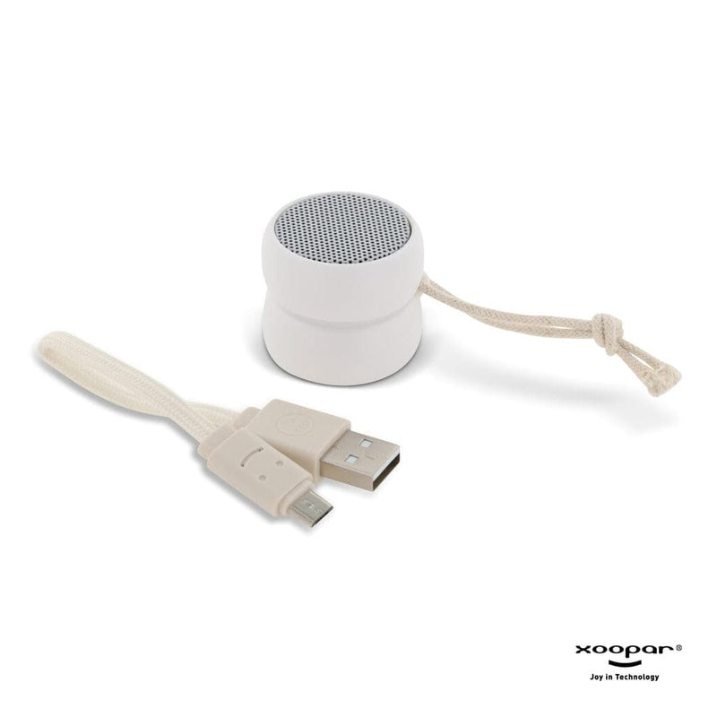Xoopar YoYo Speaker Eco Bianco - personalizzabile con logo