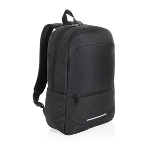 Zaino business porta PC 15,6" CityPack in rPET Aware™ nero - personalizzabile con logo