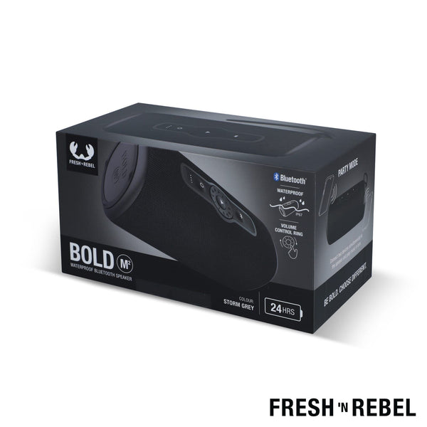 1RB7400 I Fresh 'n Rebel Bold M2-Waterproof Bluetooth speaker - personalizzabile con logo