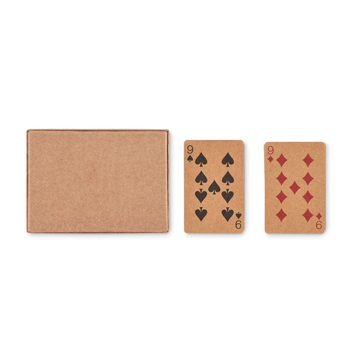 2 mazzi di carte in carta riciclata Colore: beige €3.19 - MO6518-40