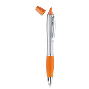 2in1 penna ed evidenziatore - personalizzabile con logo