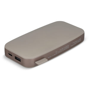 2PB12100 | Powerbank Fresh 'n Rebel 12000 mAh con ricarica rapida USB-C da 20 W Beige - personalizzabile con logo