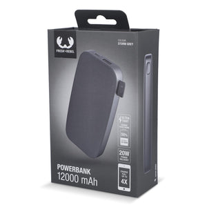 2PB12100 | Powerbank Fresh 'n Rebel 12000 mAh con ricarica rapida USB-C da 20 W - personalizzabile con logo