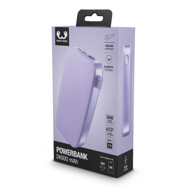 2PB24100 I Fresh 'n Rebel Powerbank 24000 mAh PD USB-C - personalizzabile con logo