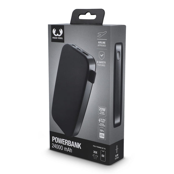 2PB24100 I Fresh 'n Rebel Powerbank 24000 mAh PD USB-C - personalizzabile con logo
