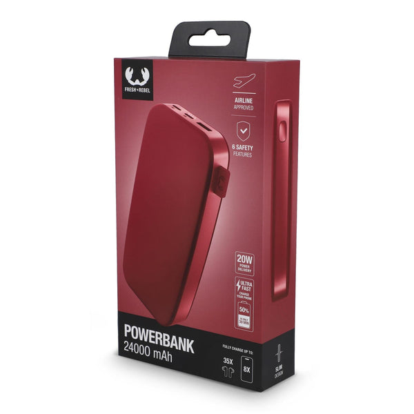 2PB24100 I Fresh 'n Rebel Powerbank 24000 mAh PD USB-C - personalizzabile con logo