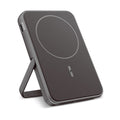 2PBM5000| Fresh 'n Rebel Compatible with MagSafe Powerbank senza fili 5000mAh grigio scuro - personalizzabile con logo