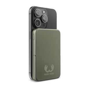 2PBM5000| Fresh 'n Rebel Compatible with MagSafe Powerbank senza fili 5000mAh - personalizzabile con logo