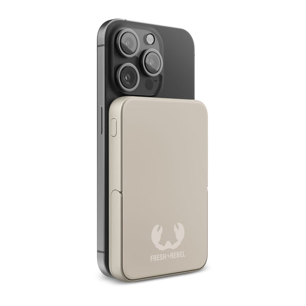 2PBM5000| Fresh 'n Rebel Compatible with MagSafe Powerbank senza fili 5000mAh - personalizzabile con logo