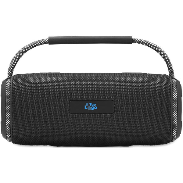2x10 Speaker impermeabile Nero - personalizzabile con logo