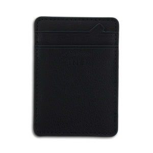 3198 | Xoopar Iné Mini NFC Wallet Recycled Leather Nero - personalizzabile con logo