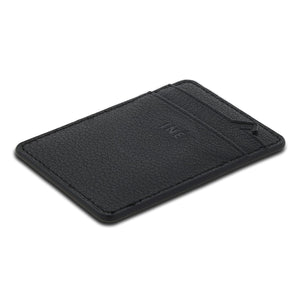 3198 | Xoopar Iné Mini NFC Wallet Recycled Leather Nero - personalizzabile con logo