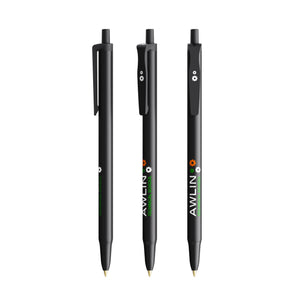 BIC® Clic Stic personalizzata — Nero / Inchiostro Blu (esempio di personalizzazione)