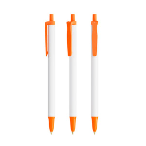 BIC® Clic Stic personalizzata — Arancione / Inchiostro Blu