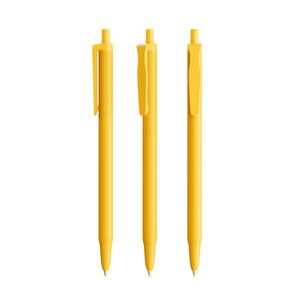 BIC® Clic Stic personalizzata — Giallo / Inchiostro Blu