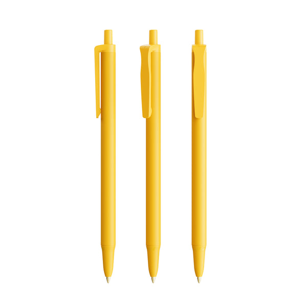 BIC® Clic Stic personalizzata — Giallo / Inchiostro Blu