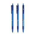 BIC® Clic Stic personalizzata — Blu Scuro Frosted / Inchiostro Blu (esempio di personalizzazione)