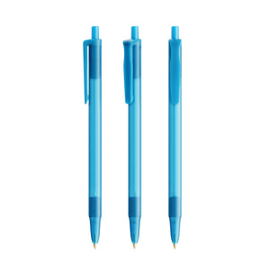 BIC® Clic Stic personalizzata — Azzurro Frosted / Inchiostro Blu