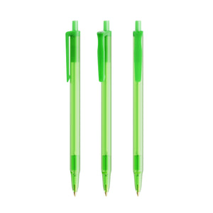 BIC® Clic Stic personalizzata — Verde Frosted / Inchiostro Blu