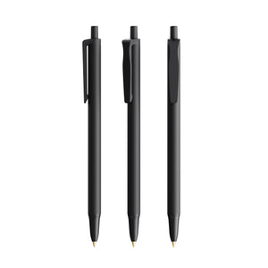 BIC® Clic Stic Softfeel personalizzata — Nero / Inchiostro Blu