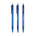 BIC® Clic Stic Softfeel personalizzata — Blu Scuro Frosted / Inchiostro Blu (esempio di personalizzazione)