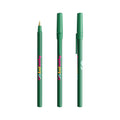 BIC® Round Stic personalizzata — Verde / Inchiostro Blu (esempio di personalizzazione)