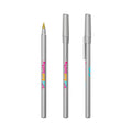 BIC® Round Stic personalizzata — Metallizzato / Inchiostro Blu (esempio di personalizzazione)