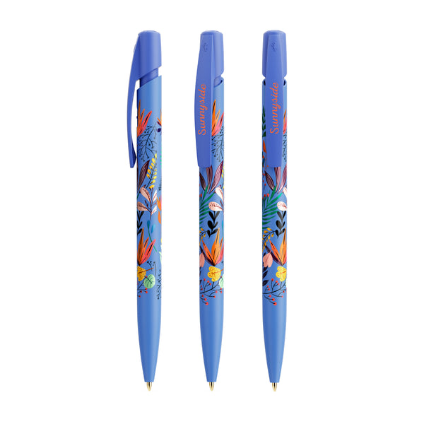 BIC® Media Clic personalizzata — Blu / Inchiostro Blu (esempio di personalizzazione)