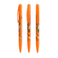 BIC® Media Clic personalizzata — Arancione / Inchiostro Blu (esempio di personalizzazione)