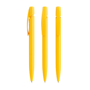 BIC® Media Clic personalizzata — Giallo / Inchiostro Blu