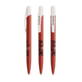 BIC® Media Clic Glacé personalizzata — Glacé rosso / Inchiostro Blu (esempio di personalizzazione)