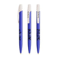 BIC® Media Clic Glacé personalizzata — Glacé blu / Inchiostro Blu (esempio di personalizzazione)