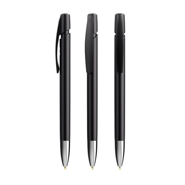 BIC® Media Clic Advance personalizzata — Nero / Inchiostro Blu