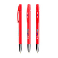 BIC® Media Clic Advance personalizzata — Rosso / Inchiostro Blu (esempio di personalizzazione)