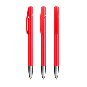 BIC® Media Clic Advance personalizzata — Rosso / Inchiostro Blu