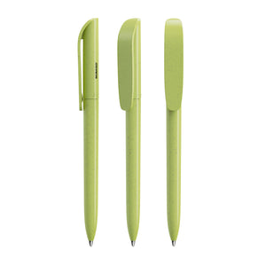 BIC® Super Clip Origin personalizzata — Verde Mela / Inchiostro Blu