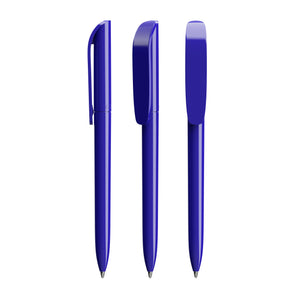 BIC® Super Clip personalizzata — Blu / Inchiostro Blu