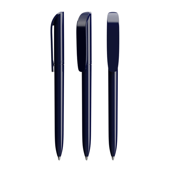 BIC® Super Clip personalizzata — Blu / Inchiostro Blu / 07
